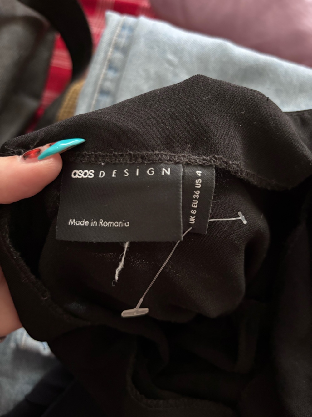 Black Ruched Side-Button Midi Skirt - Brand asos